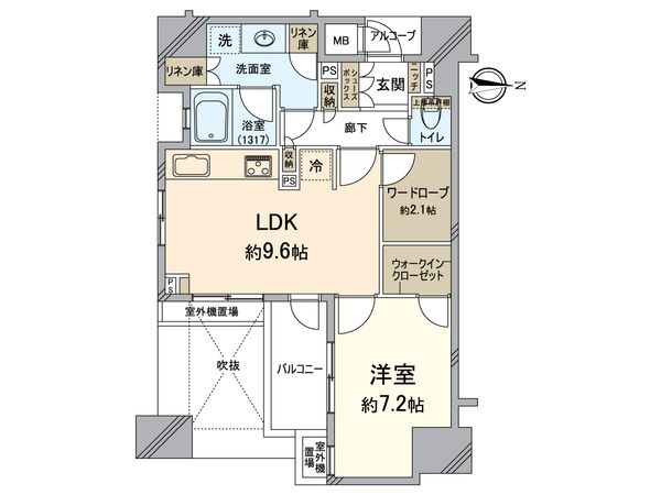 間取図(平面図)