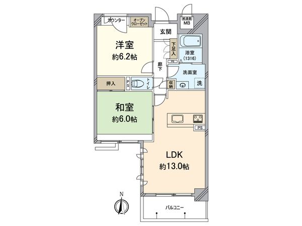 間取図(平面図)