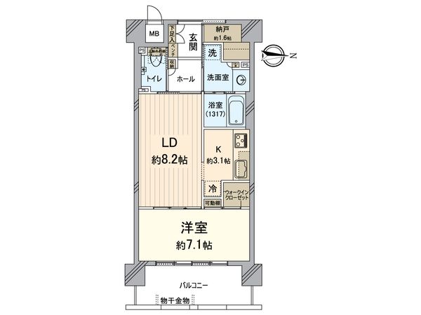 ウィズフィール京都山科 間取図(平面図) ウィズフィール京都山科 間取図(平面図)