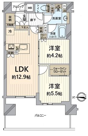 間取図(平面図)