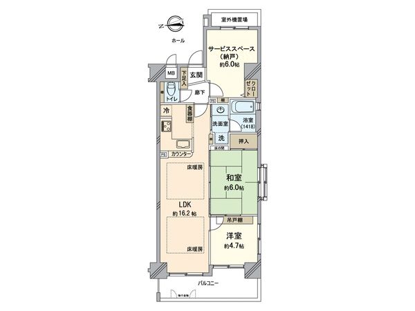 間取図(平面図)
