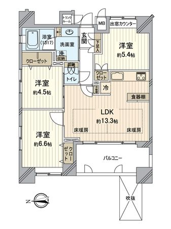 間取図(平面図)