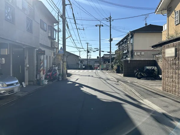 前面道路