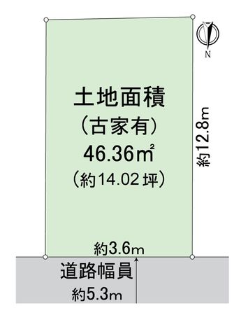 向日市寺戸町二ノ坪 区画図 向日市寺戸町二ノ坪 区画図