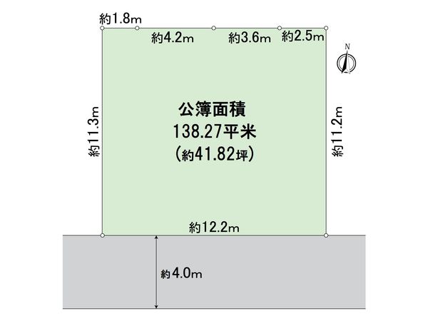 西京区上桂三ノ宮町 区画図 西京区上桂三ノ宮町 区画図