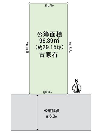西京区川島調子町 区画図 区画図