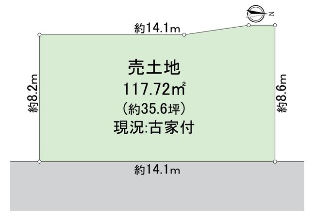 西京区松室追上ゲ町 区画図 区画図