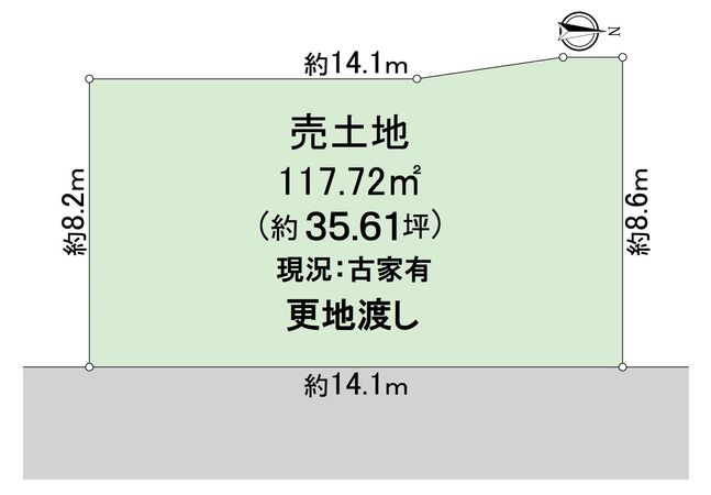 西京区松室追上ゲ町 区画図 西京区松室追上ゲ町 区画図