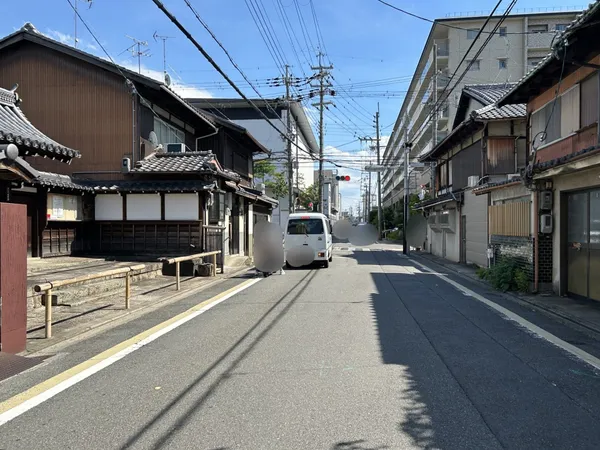 前面道路