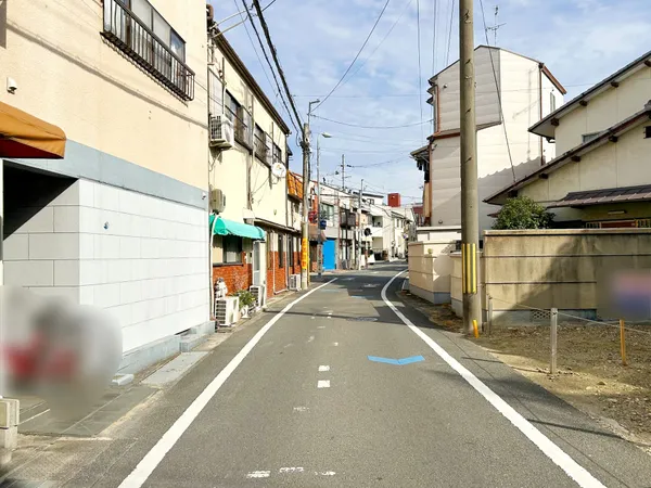 前面道路