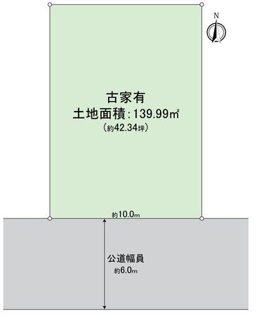 長岡京市柴の里 区画図 区画図