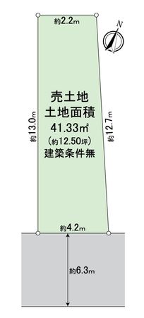 向日市鶏冠井町荒内 区画図 区画図