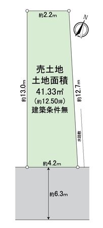 向日市鶏冠井町荒内 区画図