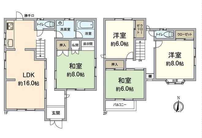 間取図(平面図)