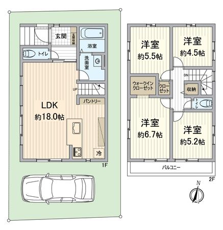 間取図(平面図)