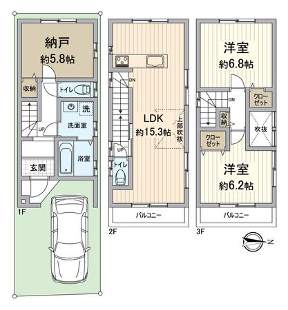 間取図(平面図)