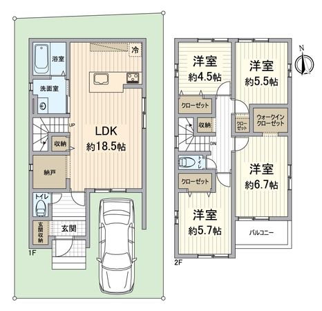間取図(平面図)