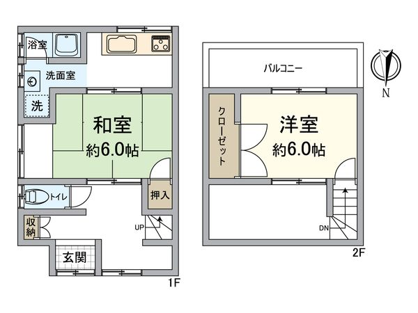向日市寺戸町山縄手 間取図(平面図) 向日市寺戸町山縄手 間取図(平面図)