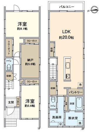 間取図(平面図)