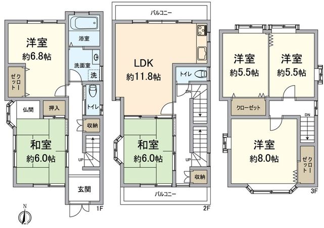 間取図(平面図)