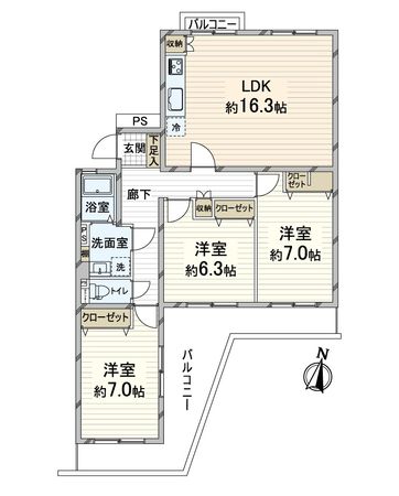 間取図(平面図)