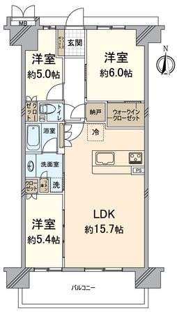 ローレルスクエア長岡京ザ・マークス 間取図(平面図) ローレルスクエア長岡京ザ・マークス 間取図(平面図)