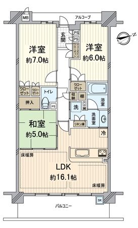 間取図(平面図)