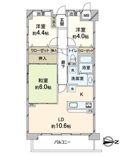 間取図(平面図)