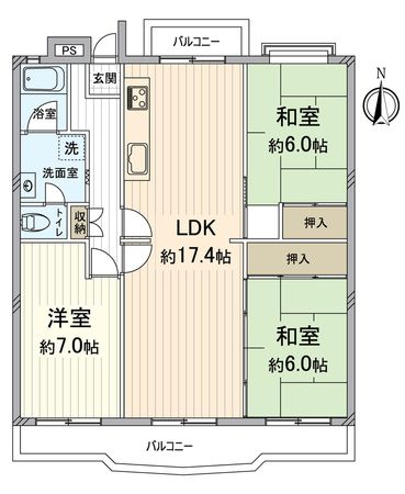 間取図(平面図)