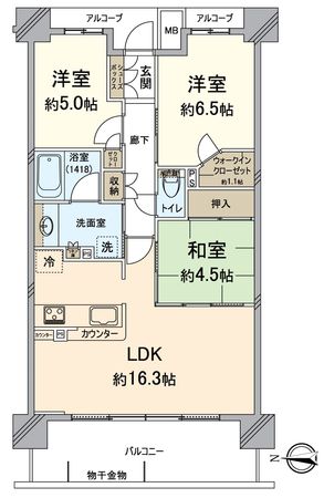 間取図(平面図)