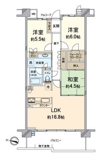 間取図(平面図)
