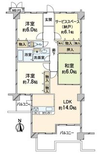 間取図(平面図)