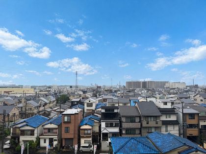 長岡京スカイハイツ 眺望