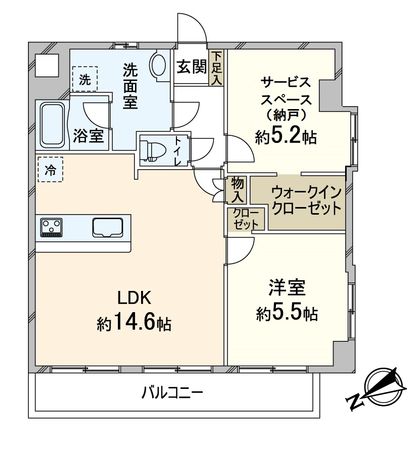 インペリアル上桂 間取図(平面図) 間取図(平面図)