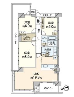 間取図(平面図)