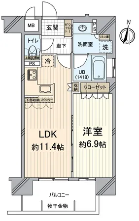 １ＬＤＫ（45.90平米）