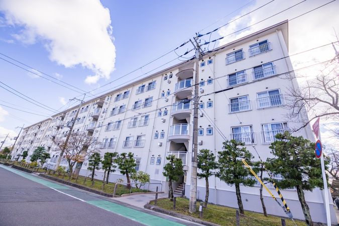 長岡天神ハイツ 10棟 外観 長岡天神ハイツ 10棟 外観