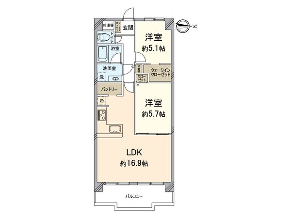 パークテラス桂川 間取図(平面図) パークテラス桂川 間取図(平面図)
