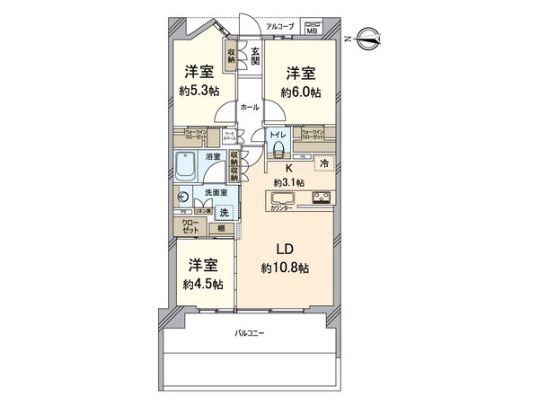 デュオヒルズ京都桂川 間取図(平面図) デュオヒルズ京都桂川 間取図(平面図)