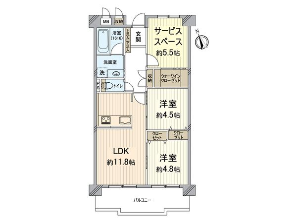 グランド日光ハイツ西向日弐番館 間取図(平面図) グランド日光ハイツ西向日弐番館 間取図(平面図)