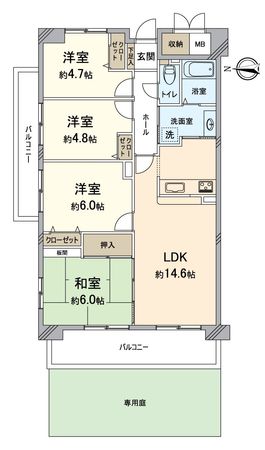 間取図(平面図)