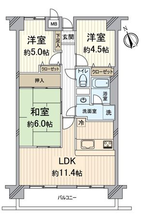 間取図(平面図)