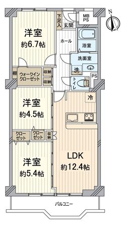 間取図(平面図)