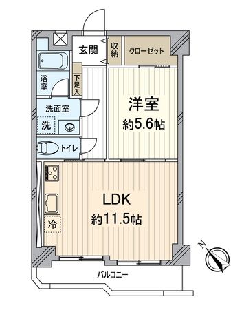 桂グランドハイツ 間取図(平面図) 間取図(平面図)