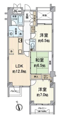 間取図(平面図)