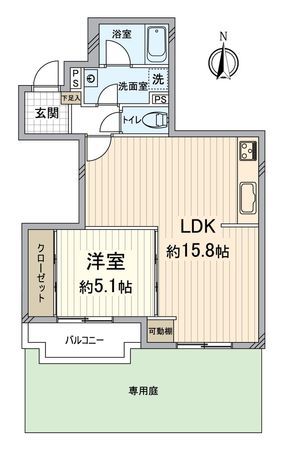ルシエル向日町駅前 間取図(平面図) 間取図(平面図)
