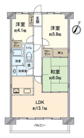 間取図(平面図)