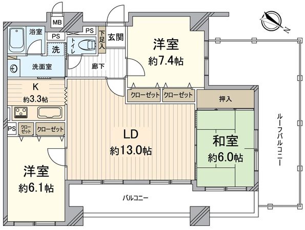 間取図(平面図)