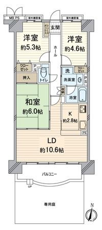 間取図(平面図)
