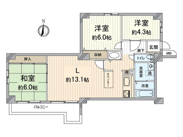 間取図(平面図)